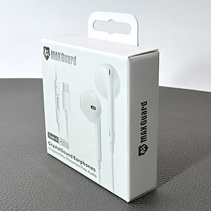 Maxguard Crystal Sound Type-C earphone MZ02 (plug&play)