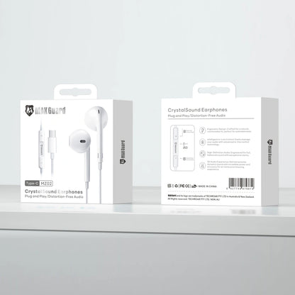 Maxguard Crystal Sound Type-C earphone MZ02 (plug&play)