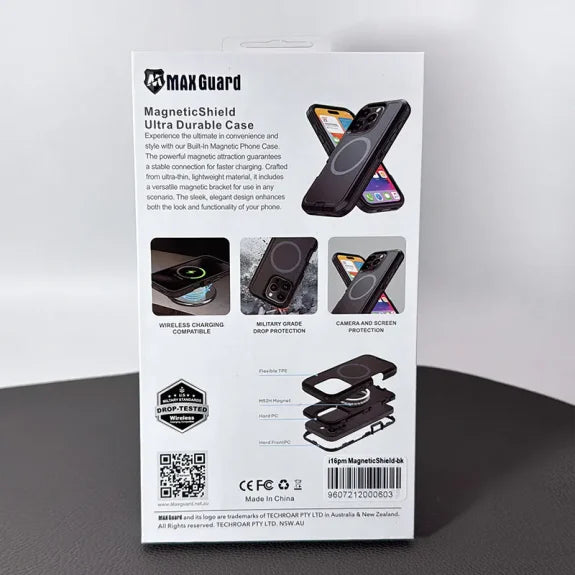 Case for Iphone 15 Pro 6.1 Maxguard magnetic Shield MagFit