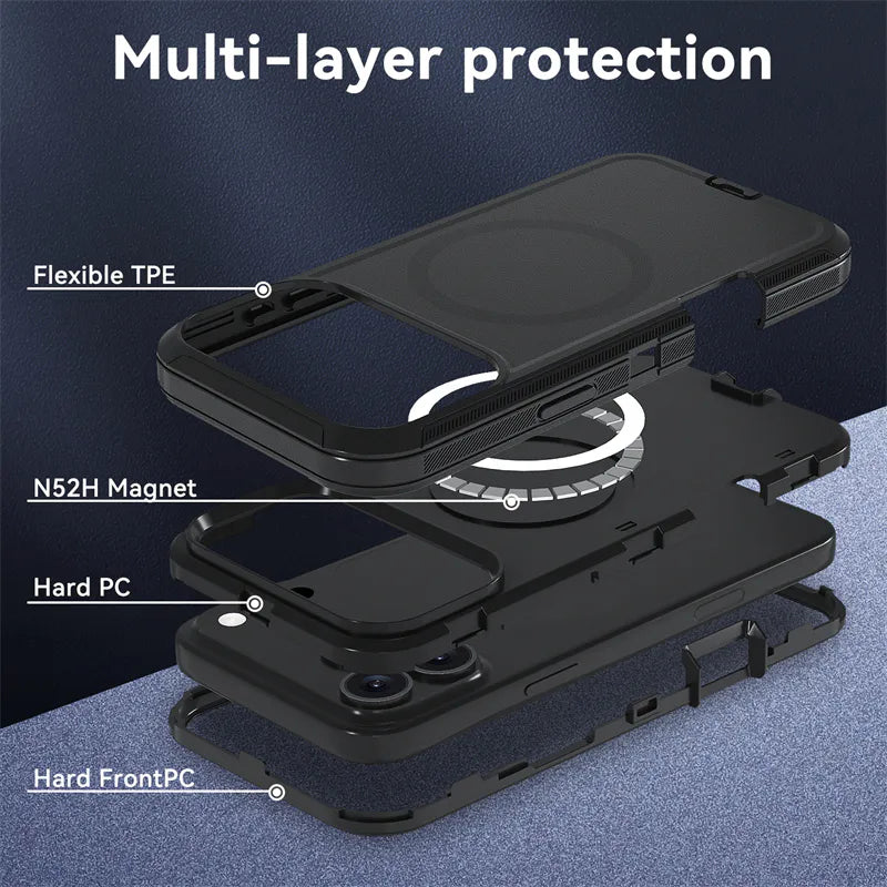 Case for iPhone 17 Pro max 6.9 Maxguard Magnetic Shield MagFit