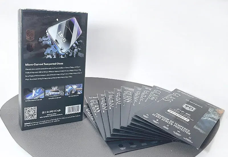 Maxguard ESD 9D Edge to Edge Micro Curved Glass for iPhone