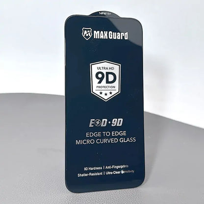 Maxguard ESD 9D Edge to Edge Micro Curved Glass for iPhone