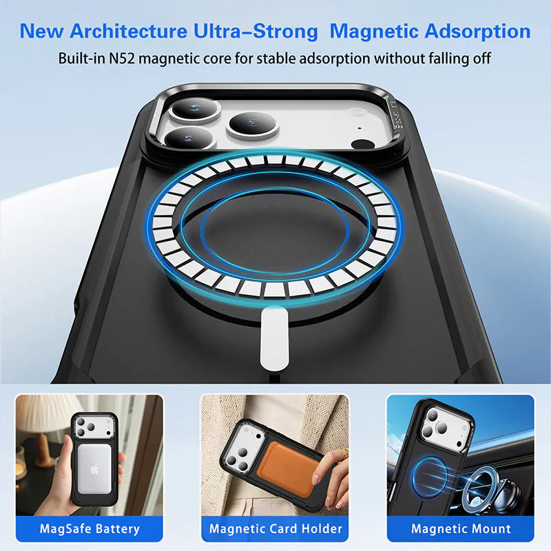 Case for iPhone 16 Pro max 6.7 Maxguard Rock Shield Magfit
