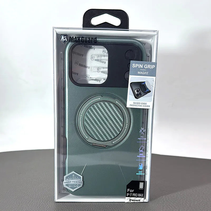 Case for Iphone 17 Air 6.6 Maxguard Spin Grip MagFit