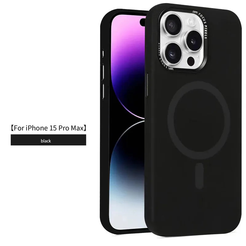 Case for Iphone 16 Pro max 6.9 Maxguard Liquid Silicon Magfit