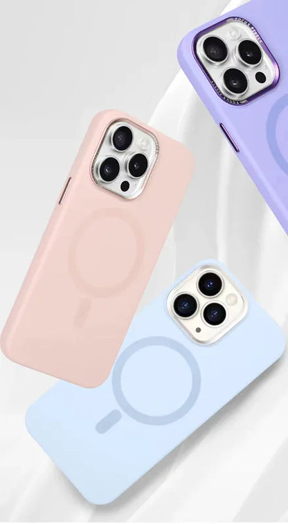 Case for Iphone 16 Pro max 6.9 Maxguard Liquid Silicon Magfit