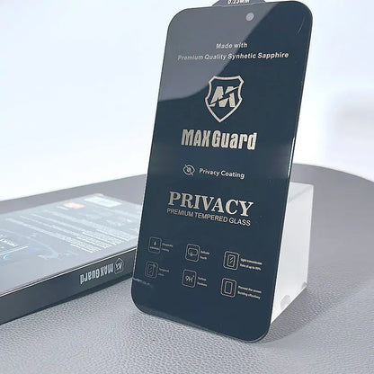 Privacy Premium 0.23mm Maxguard Glass Screen Protector (Synthetic Sapphire)