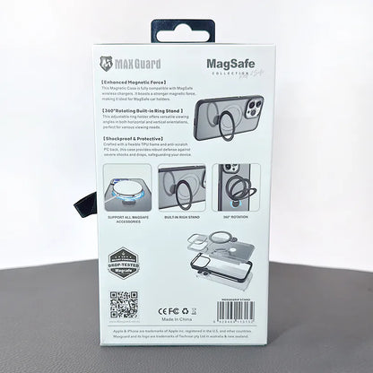 Case for iPhone 16 6.1 Maxguard Mergegrip Stand