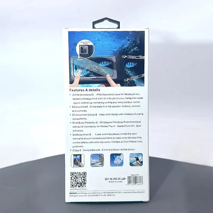Maxguard IPX8 Waterproof Case Fits 5-6.9 inch P02