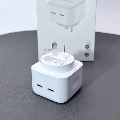 Maxguard PD 40W USB C+C Power adapter(AC)  wall charger PD40W