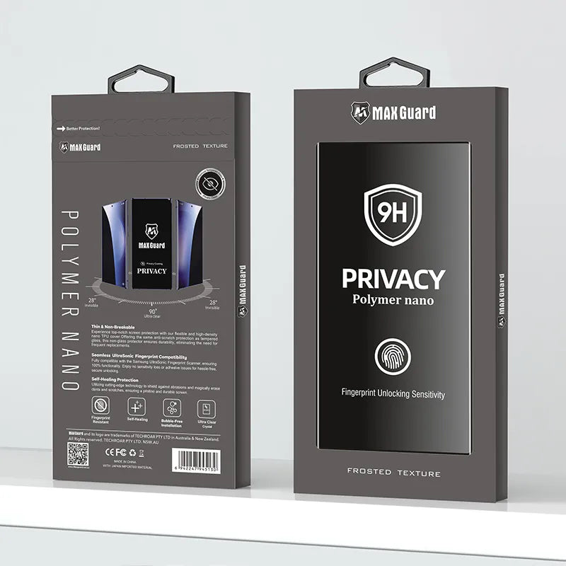 Samsung S/Note Series (Privacy) polymer nano screen protector (NON-glass)