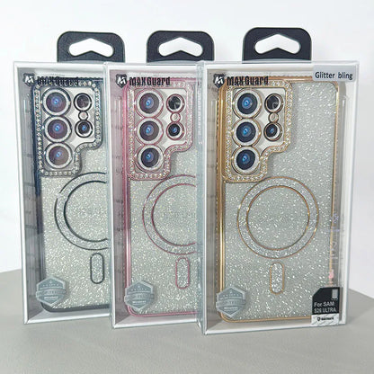 S25 Kinglink glitter bling design case (magnet) for magsafe