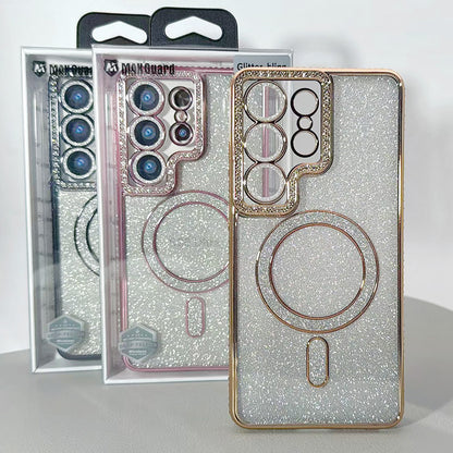 S25 Kinglink glitter bling design case (magnet) for magsafe