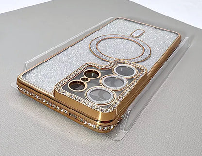 S25 Ultra Kinglink glitter bling design case (magnet) for magsafe