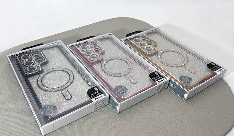 S25 Kinglink glitter bling design case (magnet) for magsafe