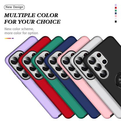 S24 Ultra Kinglink mag ring case with kickstand
