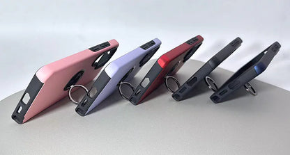 S24 FE Kinglink mag ring case with kickstand