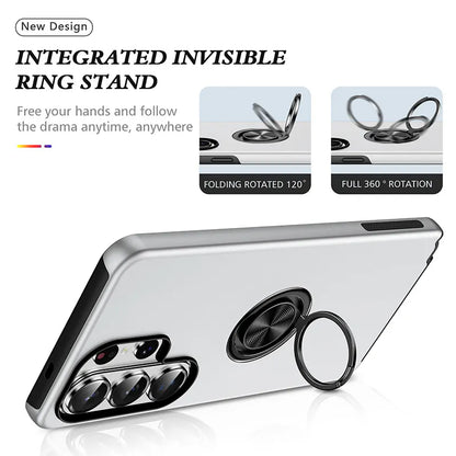 S24 Ultra Kinglink mag ring case with kickstand