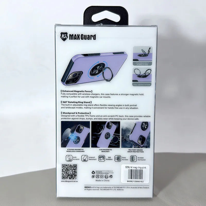 S24 Ultra Kinglink mag ring case with kickstand