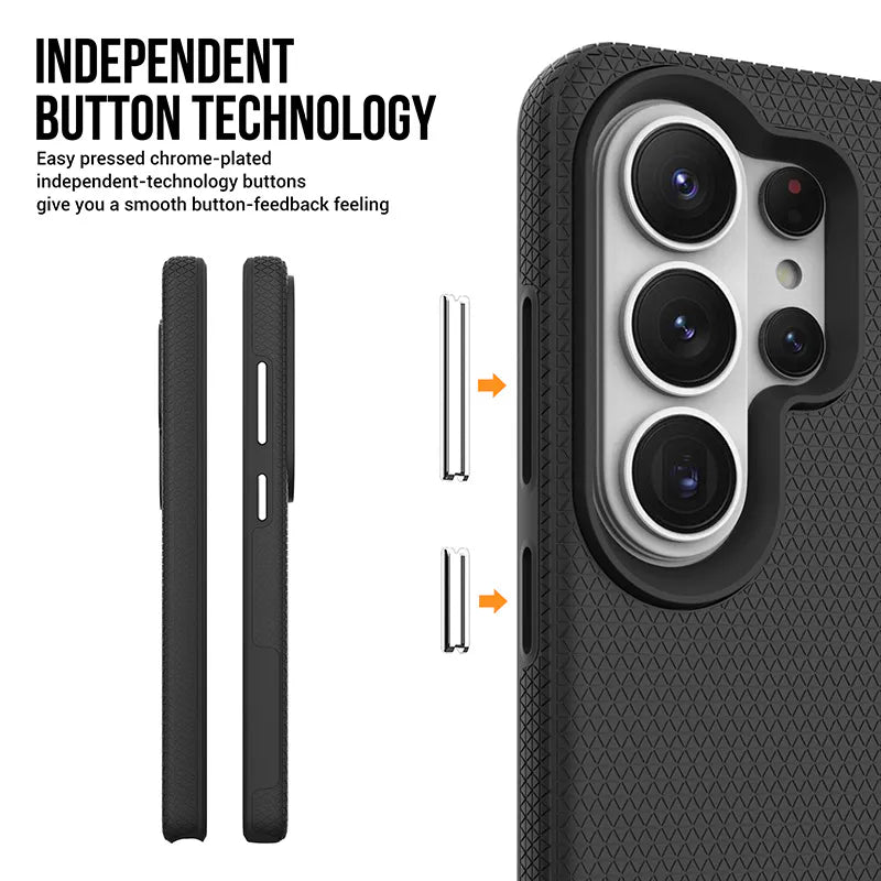 S24+ Plus/S25+ Plus triangle series thin color baocai case