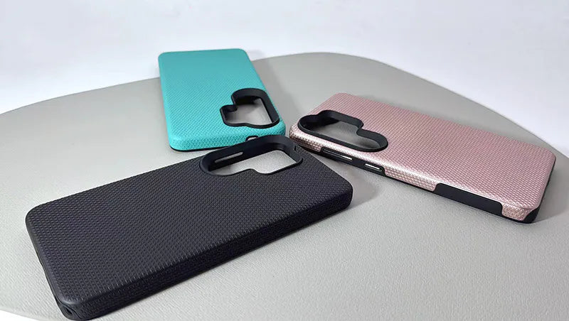 S24/S25 triangle series thin color baocai case