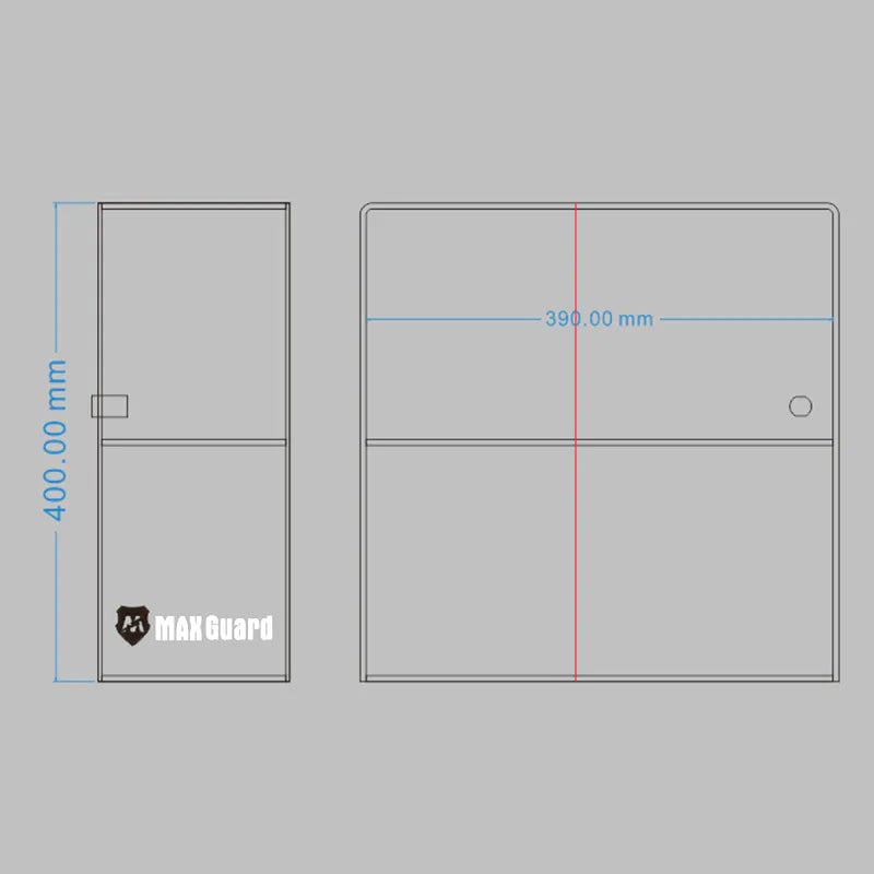 Maxguard S5 Multi-Purpose Lockable Display Case