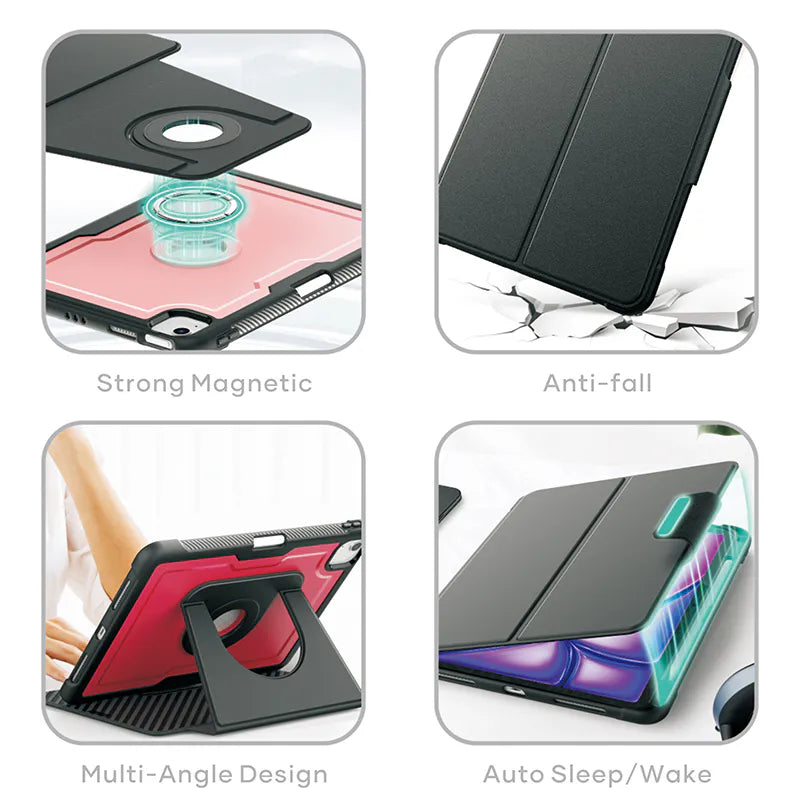 Case for iPad 11th (A16)/10th (A14) Snapdetach Series