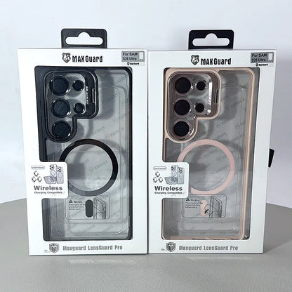S24+ Plus/S25+ Plus Maxguard MagFit LensGuard Pro with Cameras Protector