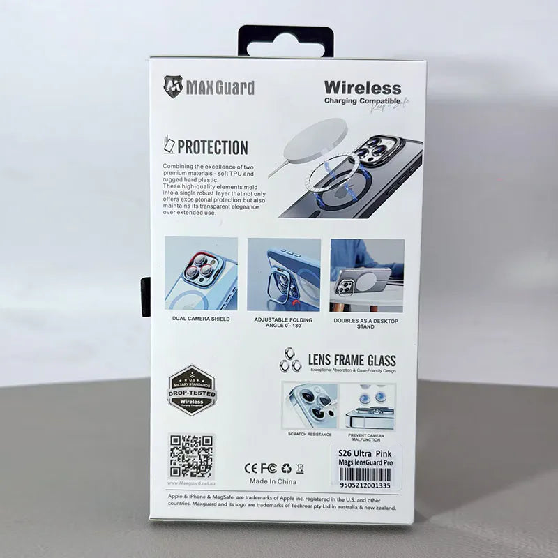 S26 Ultra Maxguard MagFit LensGuard Pro with Cameras Protector