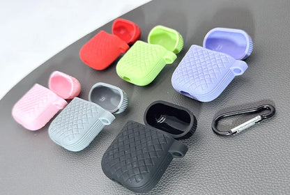 Silicone Grip pattern Case for Airpods 1st/2nd Gen
