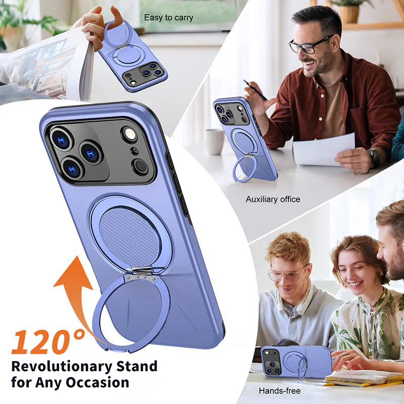 Case for Iphone 17 Air 6.6 Maxguard Spin Grip MagFit