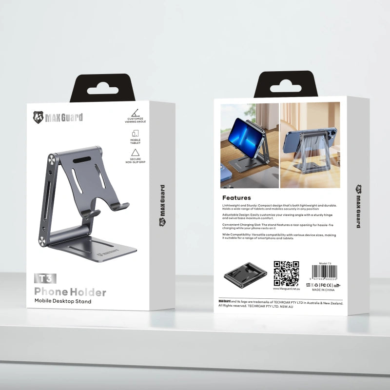 Maxguard Adjustable Desktop Phone Stand T3
