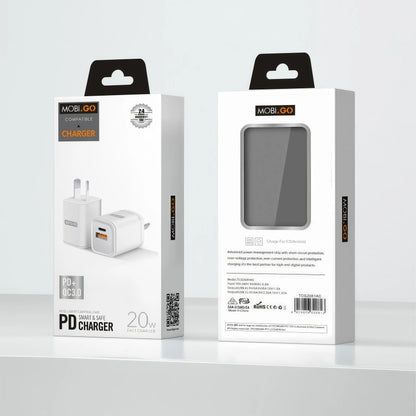 Mobigo PD 20W wall charger TCS2081AC