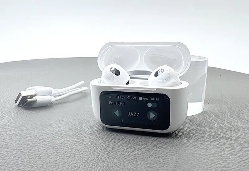 Maxguard bluetooth earphone with LED Color Touchscreen TMS01