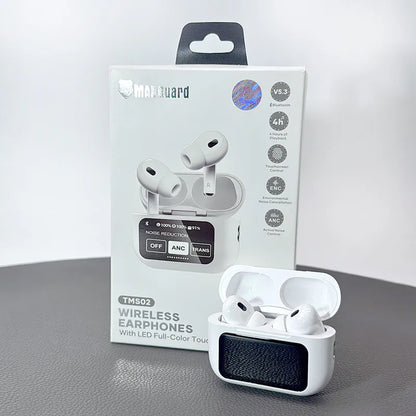Maxguard bluetooth earphone with LED Color Touchscreen TMS02
