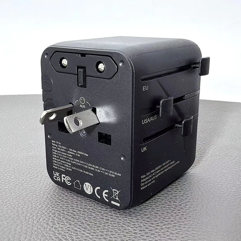 Maxpower TP01 PD20w All-in-One Oversea Travel Adapter