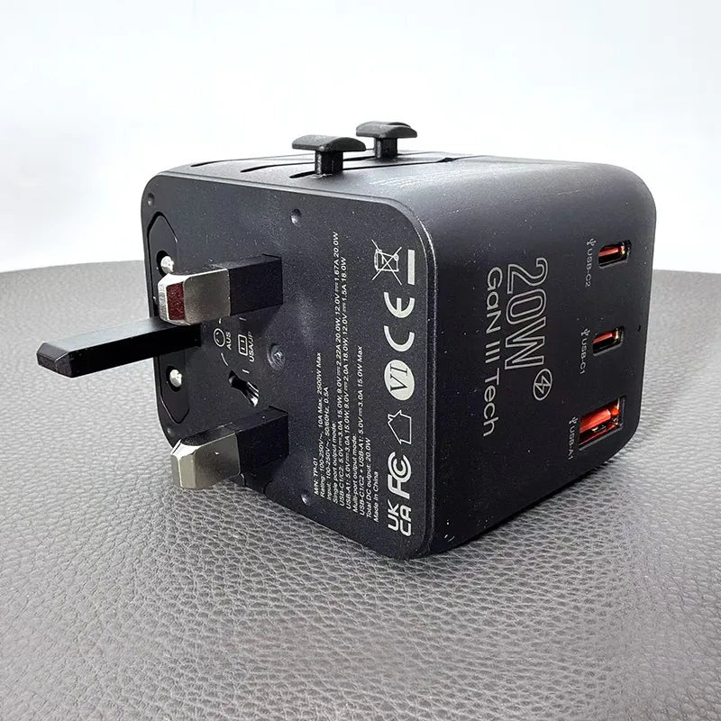Maxpower TP01 PD20w All-in-One Oversea Travel Adapter