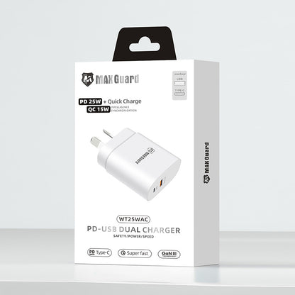 Maxguard PD 25W charger WT25WAC (support super fast changing)