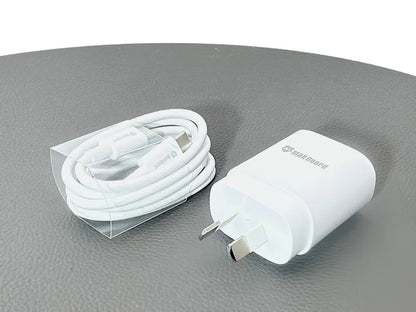 Maxguard PD 25W wall charger with Type-C to C combo WT25WAC/CC