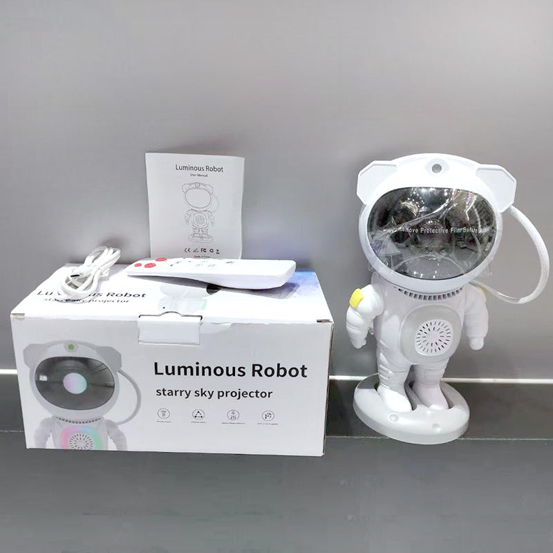 Starlight Astronaut Night Light Laser Ambiance Lamp Bluetooth Speaker JN117