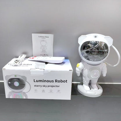 Starlight Astronaut Night Light Laser Ambiance Lamp Bluetooth Speaker JN117