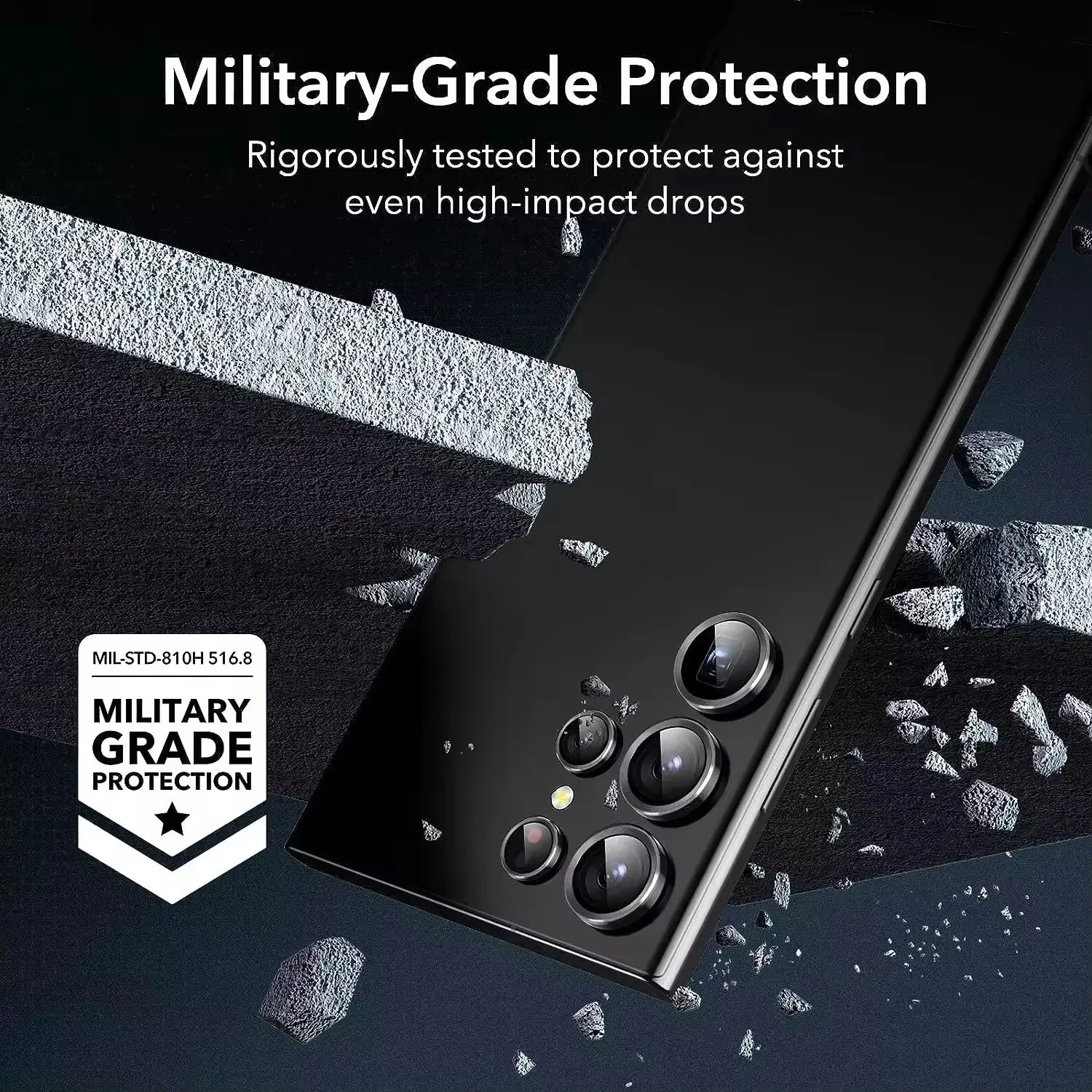 Alloy Lens shield camera ring screen protector for Samsung - Product details and features