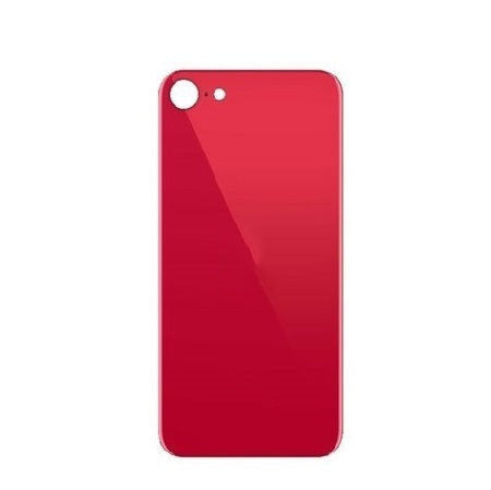 Back Glass Red No Logo for iPhone SE2022 (SE3) (Premium Colour) - Wholesale phone repair part from Skyline Mobile NZ