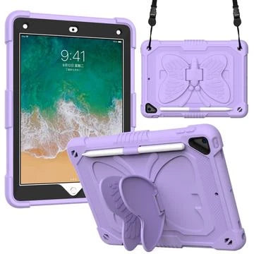 Case for iPad 7th 10.2 /9th 10.2 /Pro 10.5/air 10.5 Butterfly penslot stand