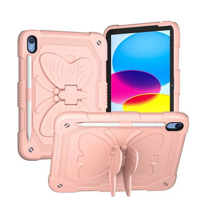 Case for iPad Air 4 /Air 5 10.9 /Pro 11 2021/2020/2018 Butterfly penslot stand case