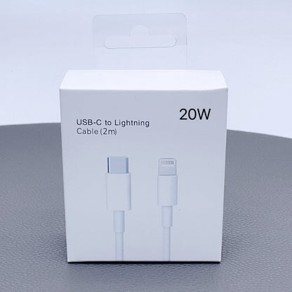2m USB-C to Lightning Cable (20W) - Main product image