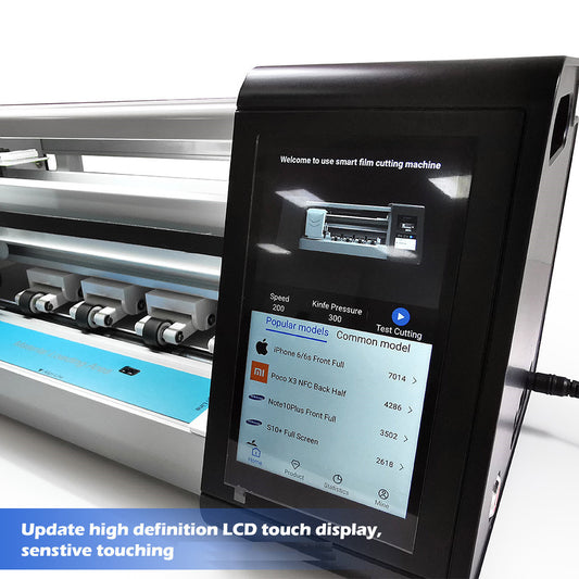Intelligent screen protector cutter cutting machine And Consumables (No password required, no account registration needed, ready to use immediately)-privacy/matte/clear/tablet