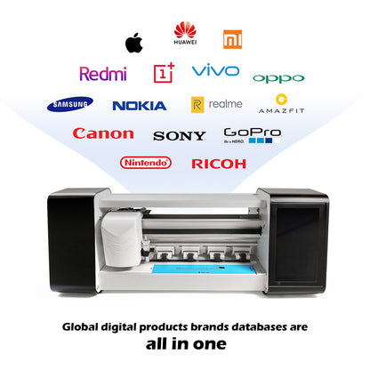 Intelligent screen protector cutter cutting machine And Consumables (No password required, no account registration needed, ready to use immediately)-privacy/matte/clear/tablet