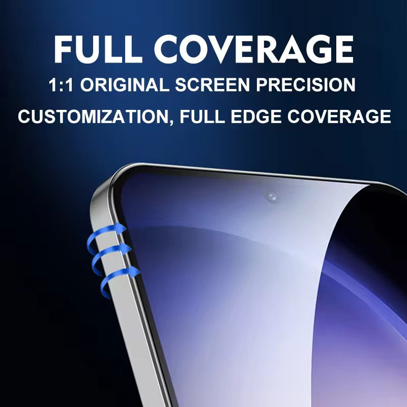 Fingerprint 9D Maxguard Glass Screen Protector for Samsung S series & Z Flip /Fold series