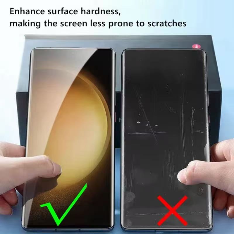 (Privacy) polymer nano screen protector for Samsung (NON-glass) - Product details and features